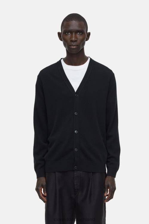 Kleidung Schwarz 0RP8Z936 CLOSED Strickjacke aus Kaschmir Männer