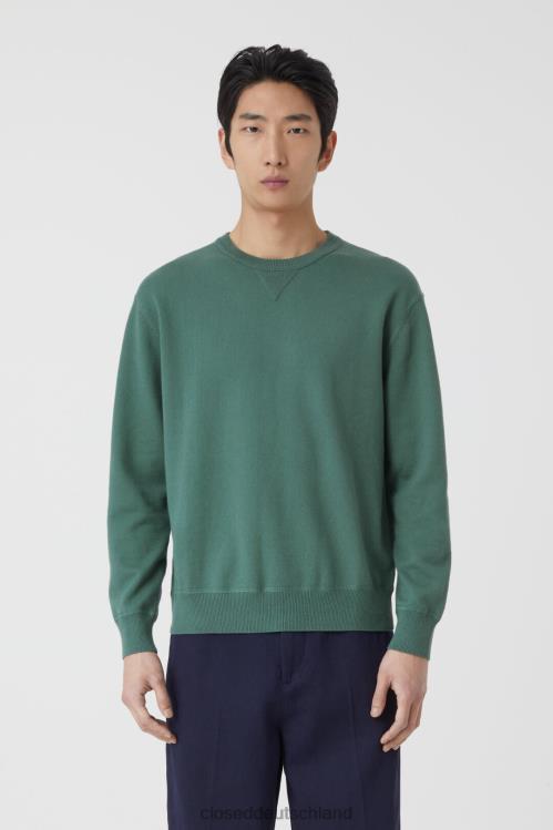 Kleidung dunkle Jade 0RP8Z2057 CLOSED Strickpullover Männer