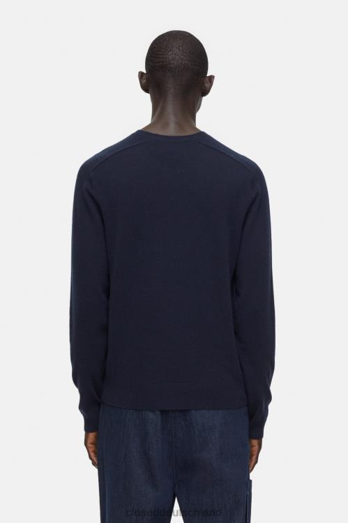Kleidung dunkle Nacht 0RP8Z934 CLOSED Kaschmirpullover Männer