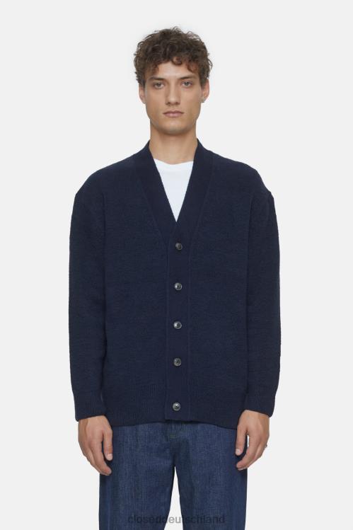 Kleidung dunkle Nacht 0RP8Z938 CLOSED V-Cardigan Männer