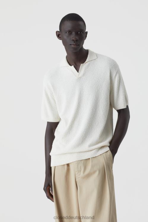 Kleidung naturfarben 0RP8Z2067 CLOSED Poloshirt aus Baumwollmischung Männer