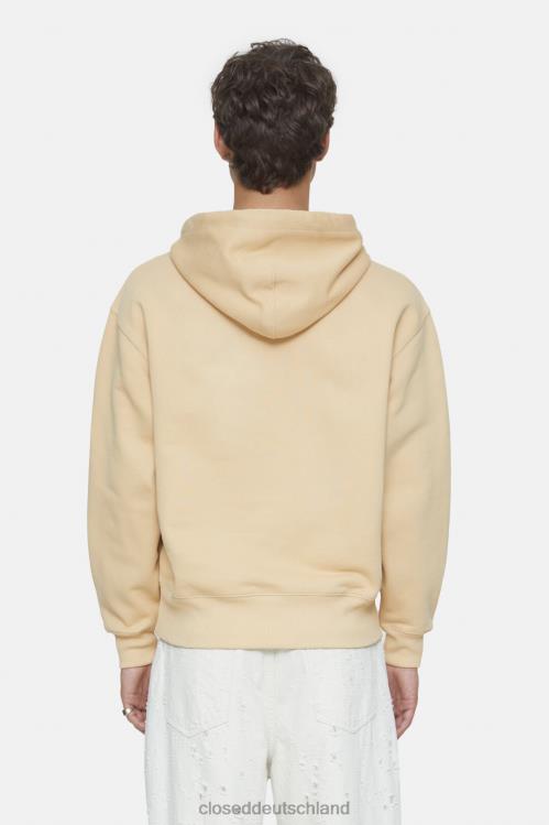 Kleidung Heugelb 0RP8Z1070 CLOSED Kapuzenpullover mit Logo Männer