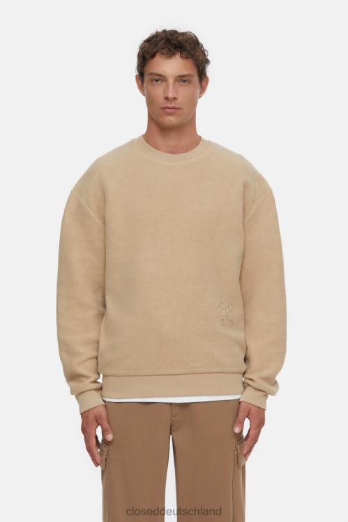 Kleidung Keks 0RP8Z1054 CLOSED Logo-Rundhalsausschnitt Männer
