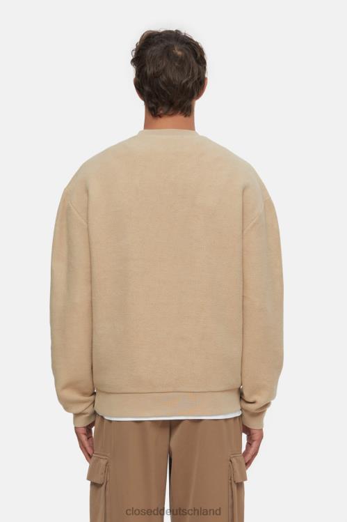 Kleidung Keks 0RP8Z1054 CLOSED Logo-Rundhalsausschnitt Männer