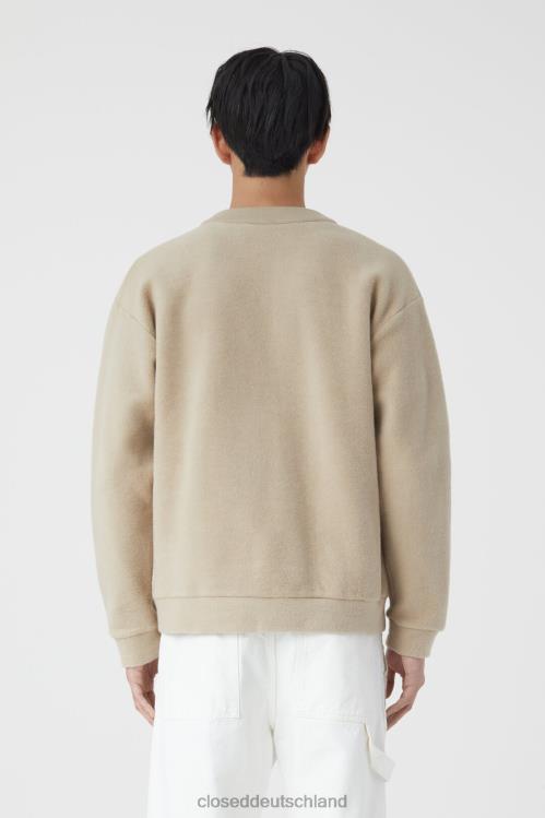 Kleidung Keks 0RP8Z1060 CLOSED Strickjacke mit Logo Männer