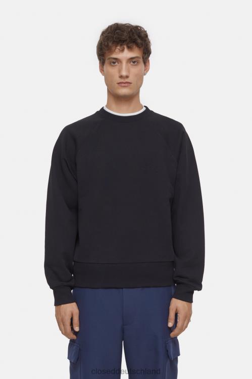 Kleidung Schwarz 0RP8Z1064 CLOSED Pullover mit Logo Männer