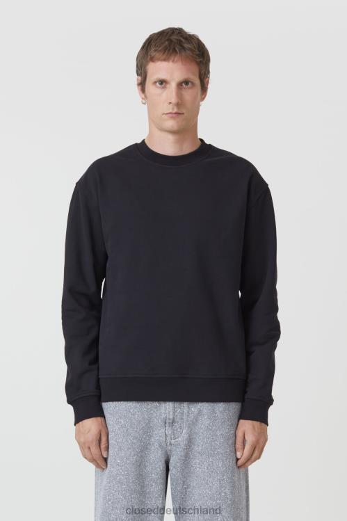 Kleidung Schwarz 0RP8Z1075 CLOSED Logo-Sweatshirt Männer