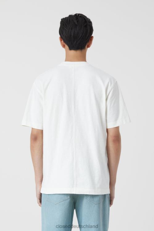 Kleidung Elfenbein 0RP8Z2118 CLOSED 24/7-T-Shirt Männer