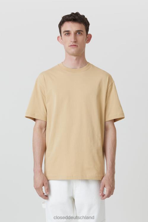 Kleidung Heugelb 0RP8Z1031 CLOSED klassisches T-Shirt Männer