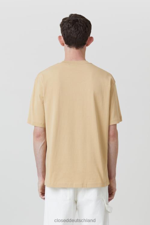 Kleidung Heugelb 0RP8Z1031 CLOSED klassisches T-Shirt Männer