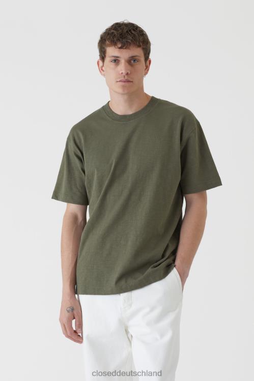 Kleidung Mangoldgrün 0RP8Z2121 CLOSED 24/7-T-Shirt Männer