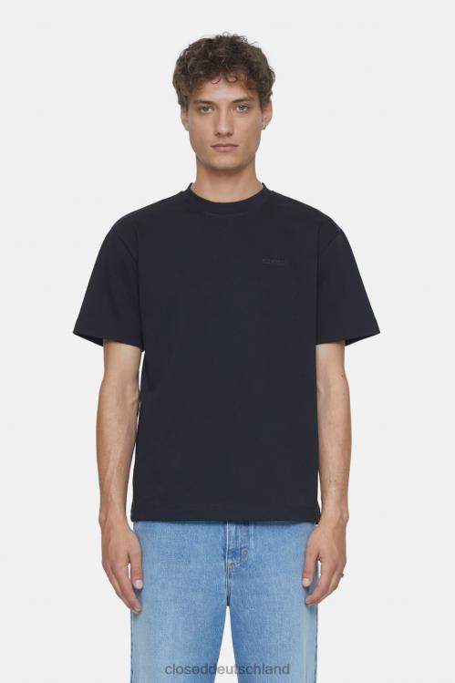 Kleidung Schwarz 0RP8Z1034 CLOSED klassisches T-Shirt Männer