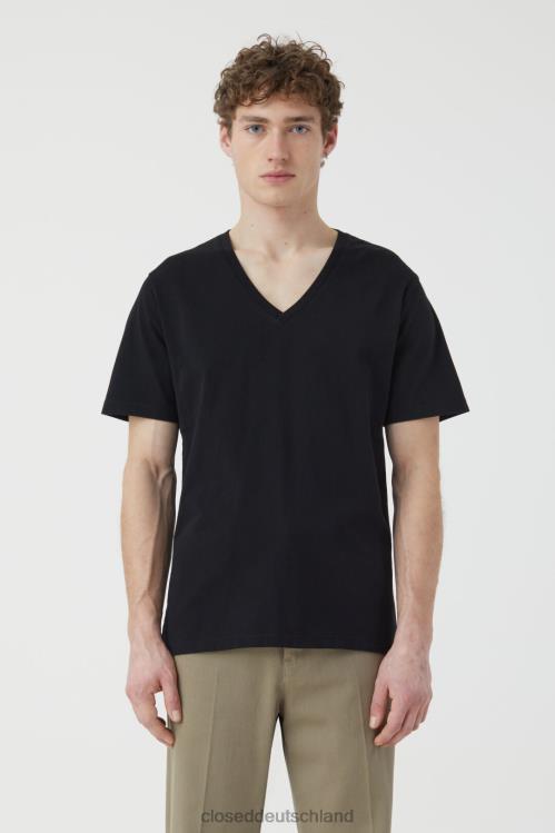 Kleidung Schwarz 0RP8Z1047 CLOSED T-Shirt aus Bio-Baumwolle Männer