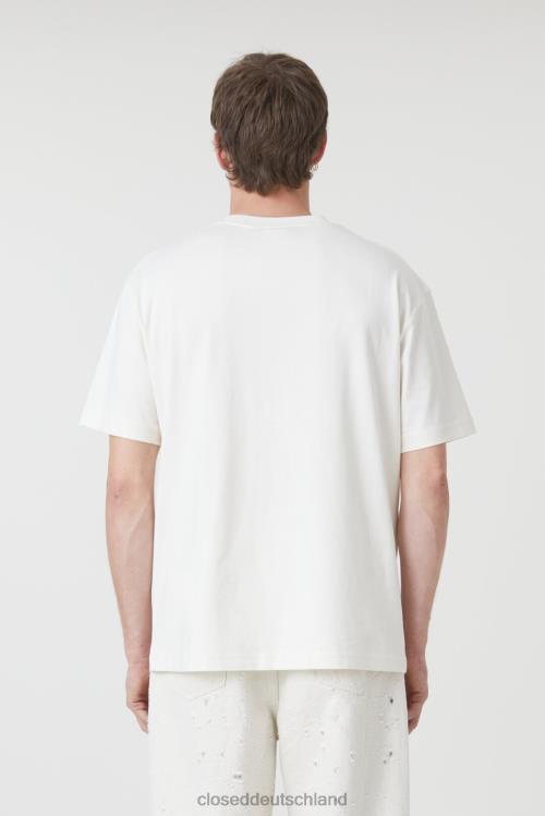 Kleidung naturfarben 0RP8Z1030 CLOSED klassisches T-Shirt Männer