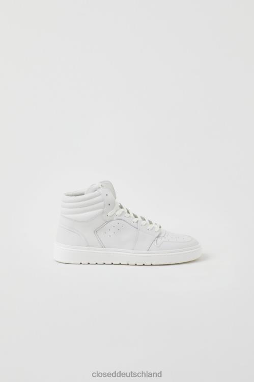 Schuhwerk Weiß 0RP8Z1115 CLOSED Nappa-Sneaker hoch Männer