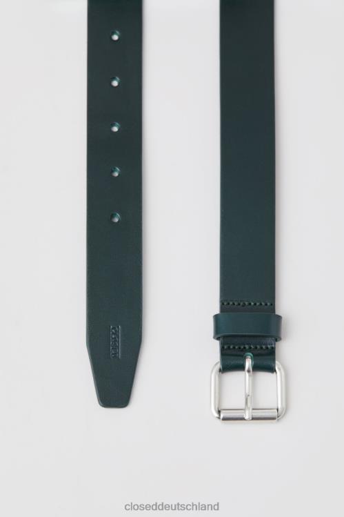 Zubehör dunkle Jade 0RP8Z2184 CLOSED Ledergürtel mit Metall Männer