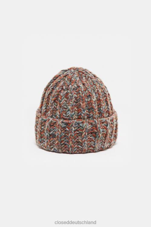 Zubehör Farngrün 0RP8Z1098 CLOSED handgestrickte Mütze Männer