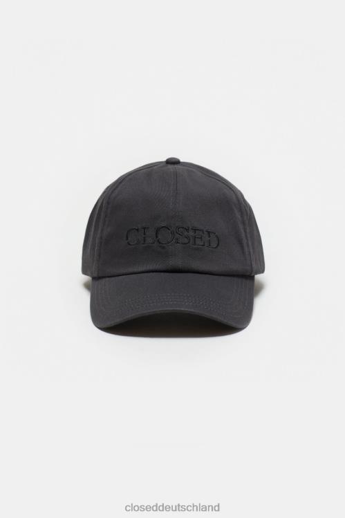 Zubehör Holzkohle 0RP8Z1101 CLOSED Logo-Kappe Männer