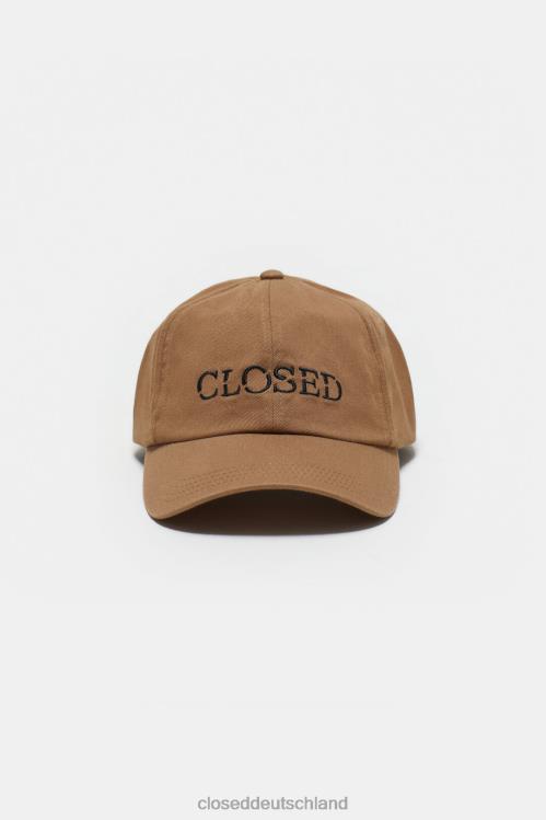 Zubehör brauner Zucker 0RP8Z1103 CLOSED Logo-Kappe Männer