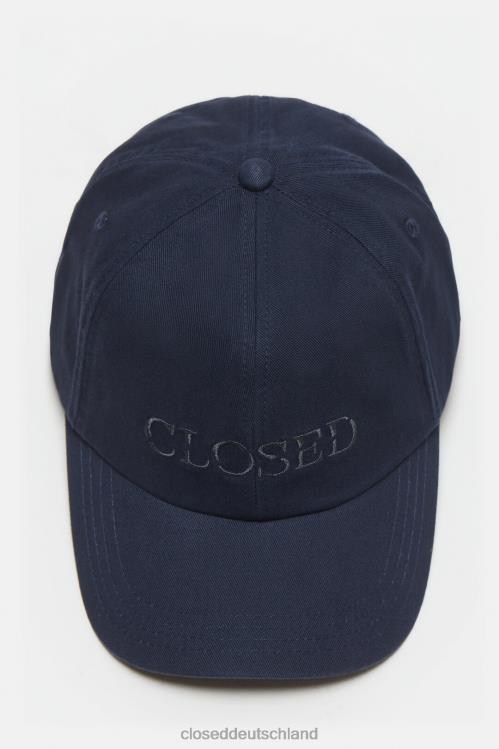 Zubehör dunkle Nacht 0RP8Z1106 CLOSED Logo-Kappe Männer