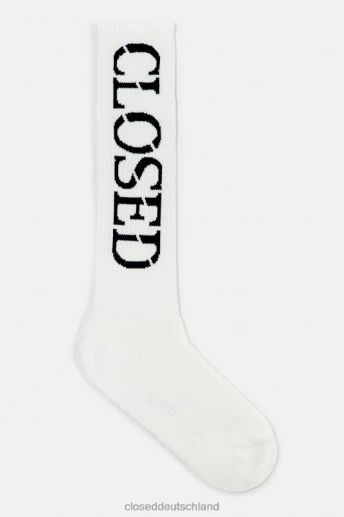 Zubehör Elfenbein 0RP8Z1087 CLOSED Logo-Socken Männer