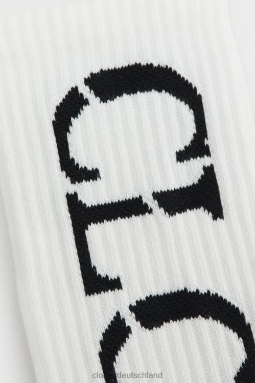 Zubehör Elfenbein 0RP8Z1087 CLOSED Logo-Socken Männer