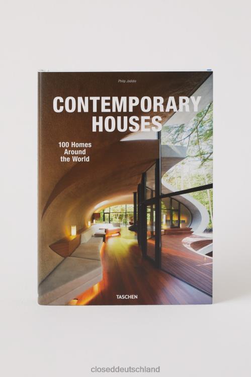 Bücher goldbraun 0RP8Z756 CLOSED zeitgenössische Häuser Bücher