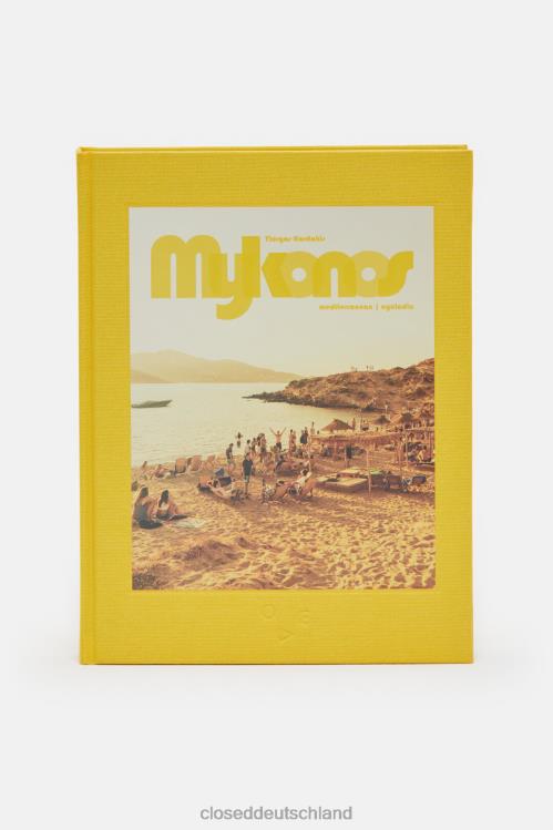 Bücher sanftes Gelb 0RP8Z762 CLOSED Mykonos Gelb von Yiorgos Kordakis Bücher