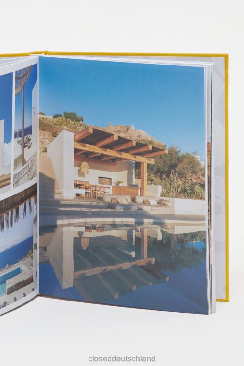 Bücher sanftes Gelb 0RP8Z762 CLOSED Mykonos Gelb von Yiorgos Kordakis Bücher